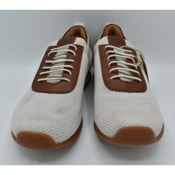 Born Mens Size 8.5 Barrett Leather Fabric Knit Slip On Casual Sneakers Shoes main image 9